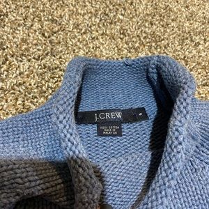 Unisex vintage small jcrew roll neck in denim blue